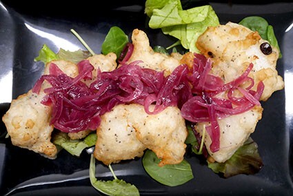 baccalà in tempura